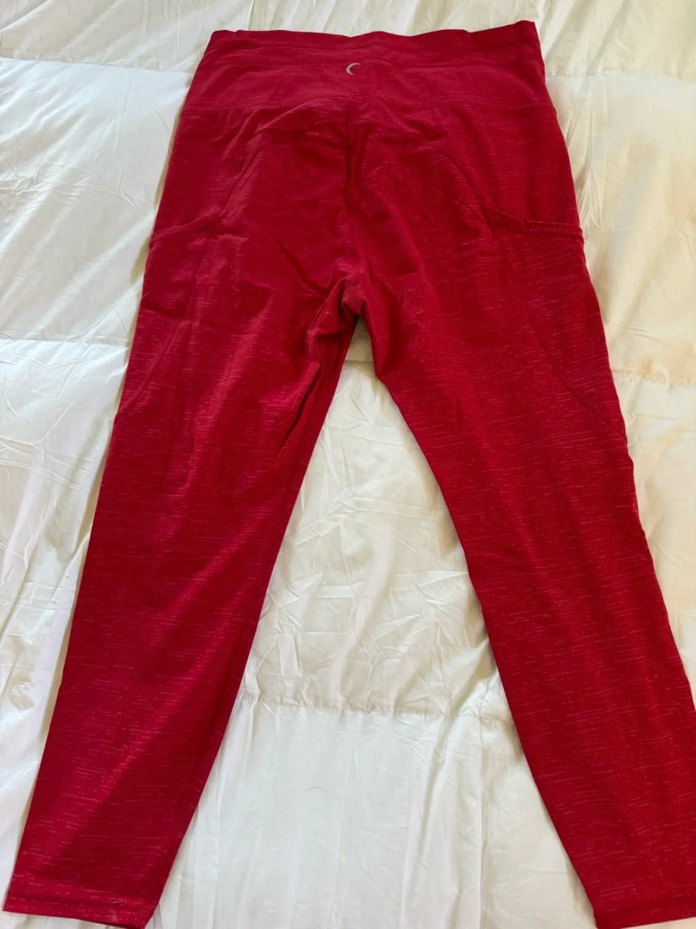 ZYIA Women’s Deep Red Performance Joggers - Picture 3 of 3